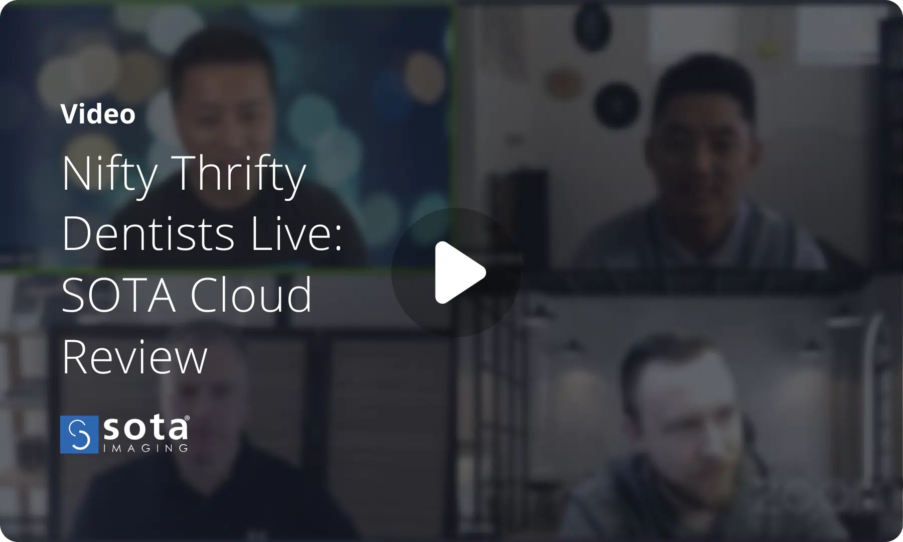 Nifty Thrifty Live Interview of SOTA Imaging team about SOTA Cloud dental imaging software